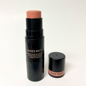 NUDESTIX
Nudies Cream Blush (Color: Nude Peach - soft peachy coral – blush) 7g